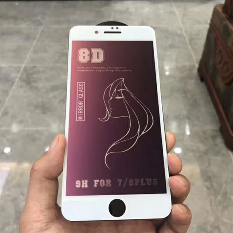 JOYCE 8D Защитное стекло для iPhone 7 8 plus XSMAX XR полная защита экрана закаленное границы