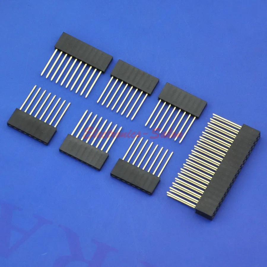 

15mm Tall Header Socket Connector Kit, for MEGA 2560 R3 Projects DIY.