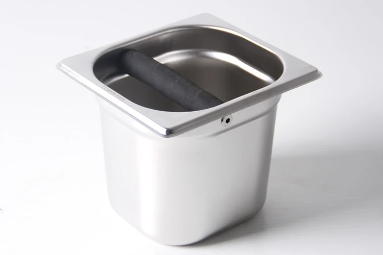 FeiC Koffie Espresso gronden residu klop doos voor Barista koffiedik container 17*16*15 FeiC Koffie Espresso gronden residu klop doos voor Barista koffiedik container 17*16*15
