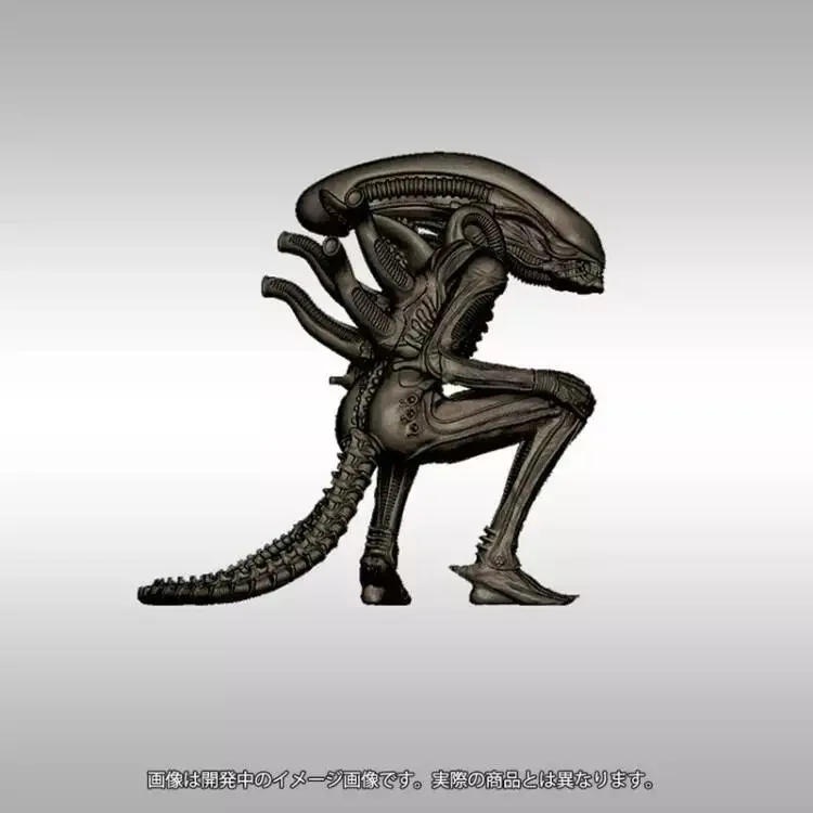 6 шт./компл. Мини Аниме фигурки Alien в повседневной жизни черный жизни чужой Ver ПВХ Модель монстра коллекционная машинка украшения игрушки 4-7 см