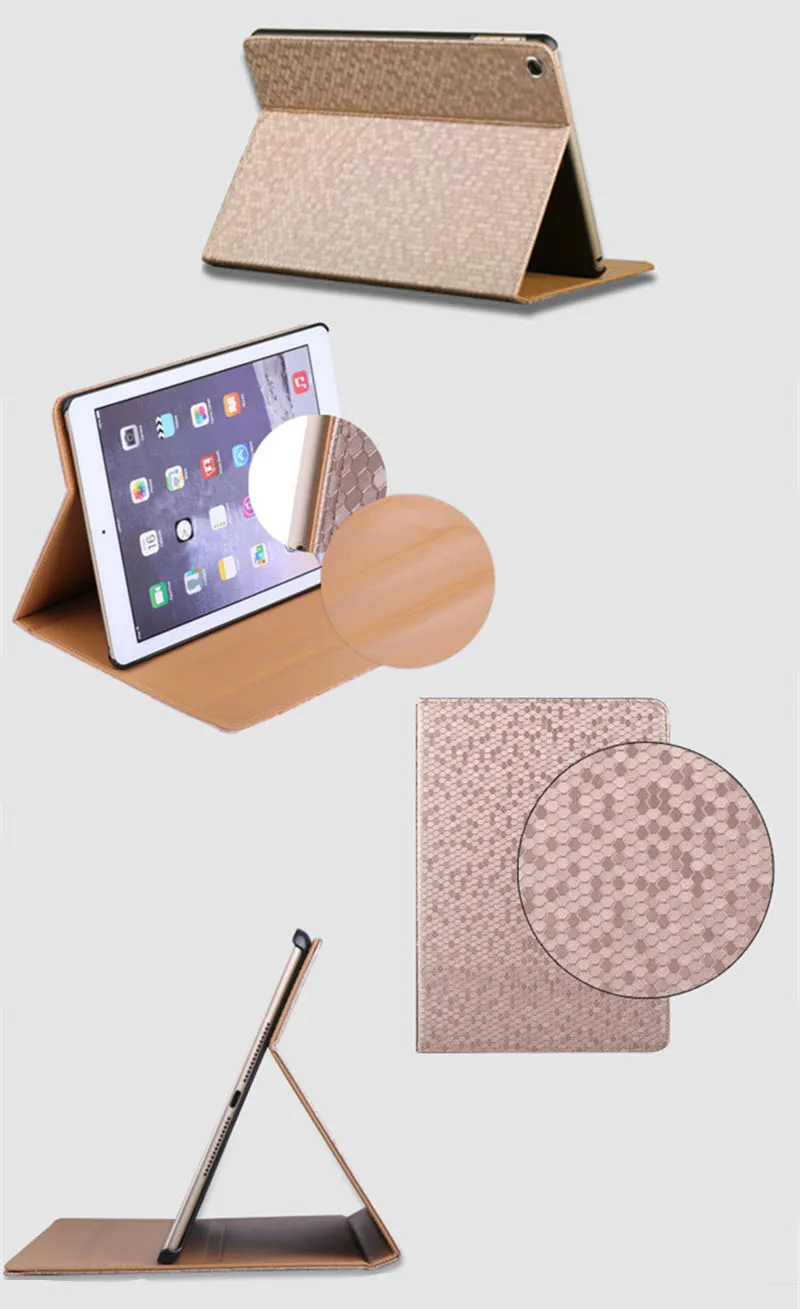 Чехол Arvin для ipad Pro 9,7/ipad 7 тонкий PU, алмазный узор ударопрочный умный чехол для ipad чехол