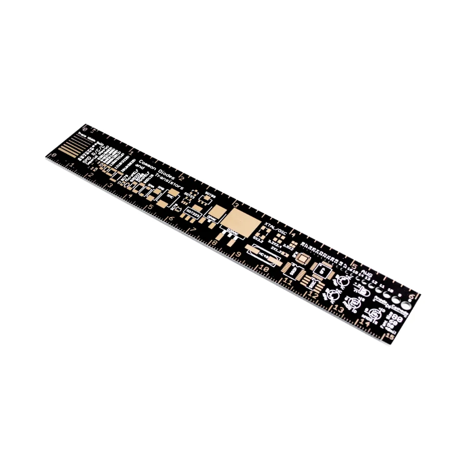 1 Набор каблук 15 см 20 25 Многофункциональный PCB линейка измерительный инструмент