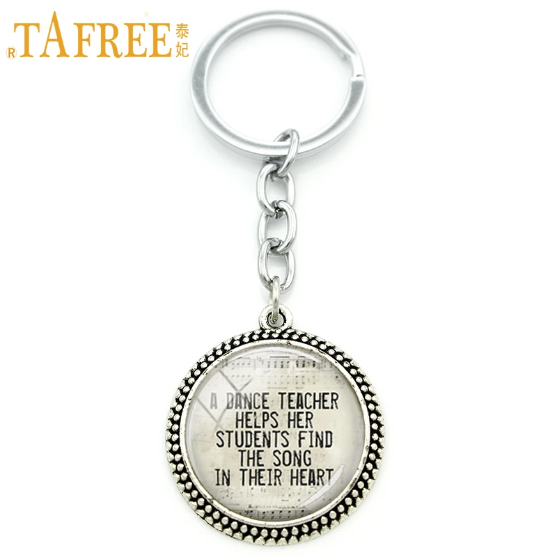 Брелок для ключей TAFREE в стиле танцора аксессуар с изображением крутящихся небе