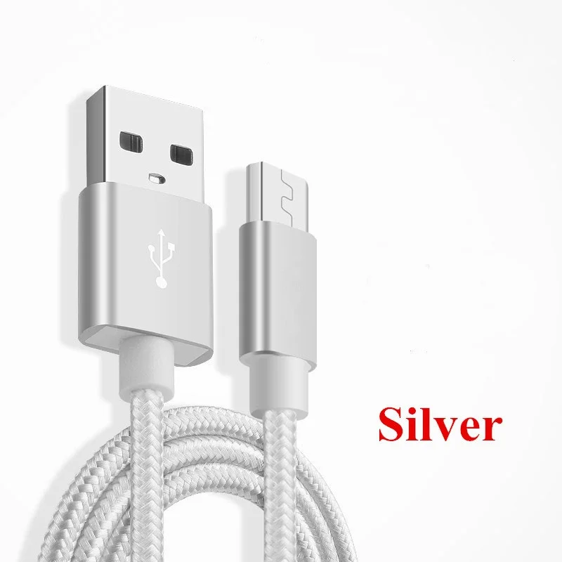 Micro USB нейлоновый плетеный кабель для передачи данных кабель передачи данных для быстрой зарядки для samsung huawei Xiaomi LG sony кабель синхронизации данных и зарядки