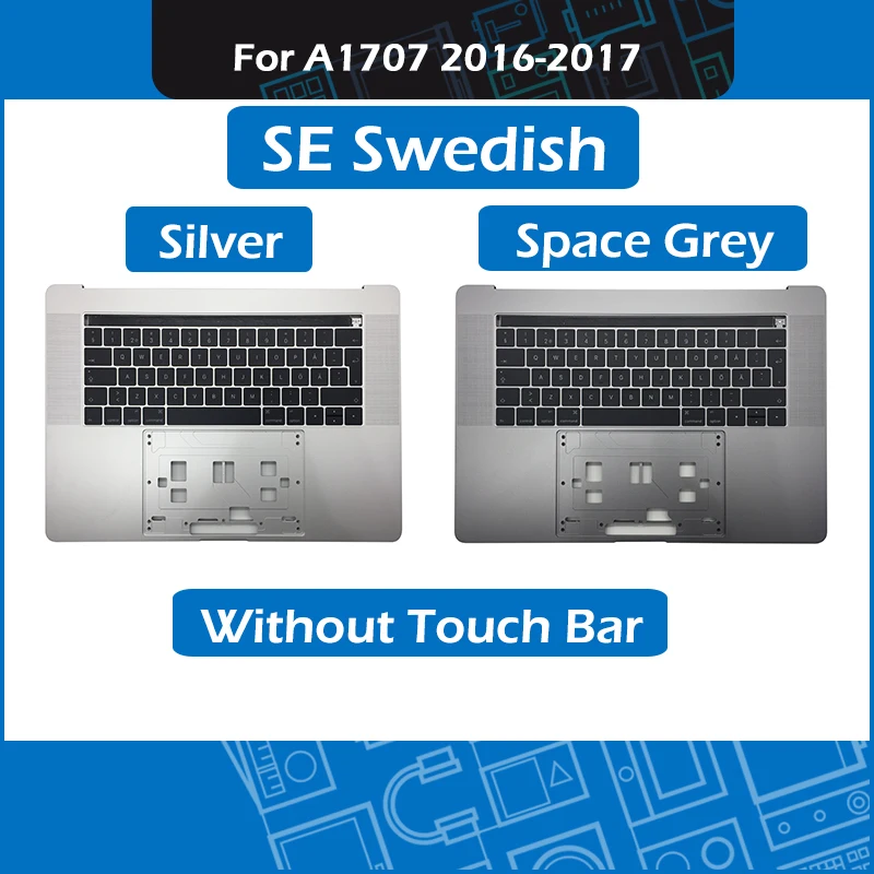 2016 2017 серебристый Космический серый отдых для ладони Macbook Pro Retina 15 дюймов A1707