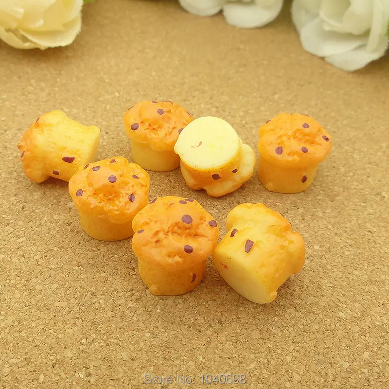 10 шт./лот кавайные Кабошоны с плоским основанием для выпечки кексов 12 мм