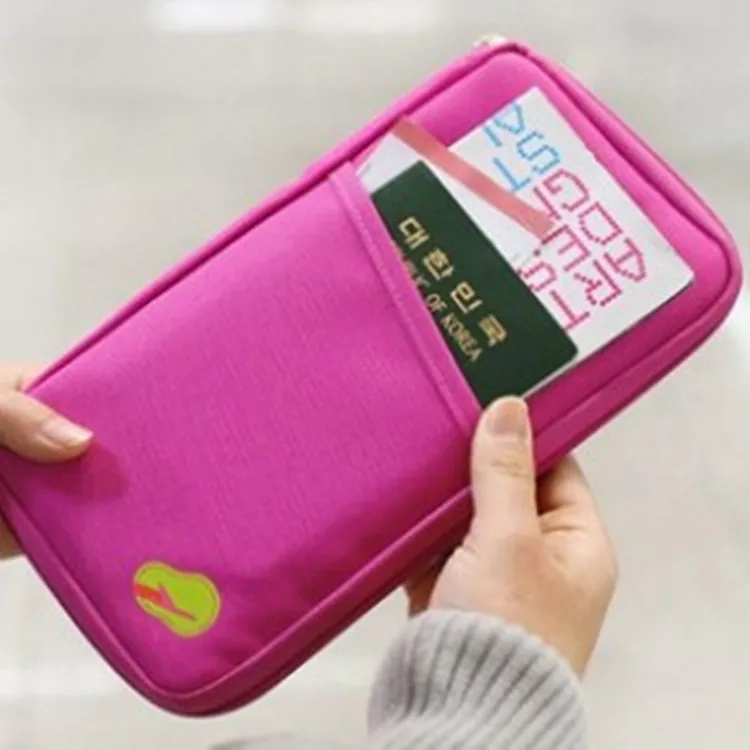 

Brand outdoor Travel Journey Document Organizer Wallet Passport ID Card Holder Ticket Credit Card Bag Case