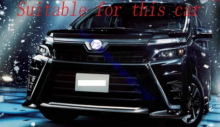 Стикер для TOYOTA VOXY R80 2018 2019 ABS Chrome piano black накладка на внутреннюю дверную ручку Trims