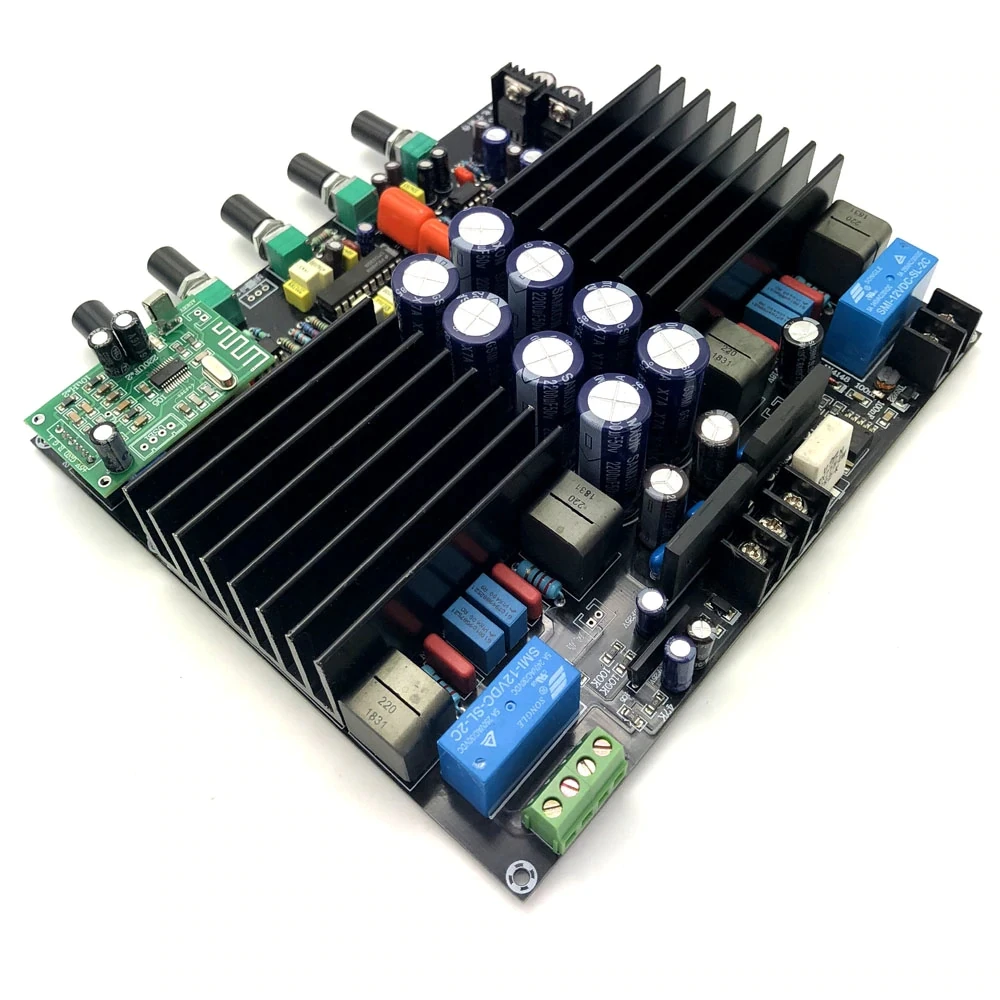 TDA8954TH 2,1 bluetooth Hi-Fi цифровой усилитель доска класса D 210 Вт* 2 собранный доска предшественника LM1036+ NE5532