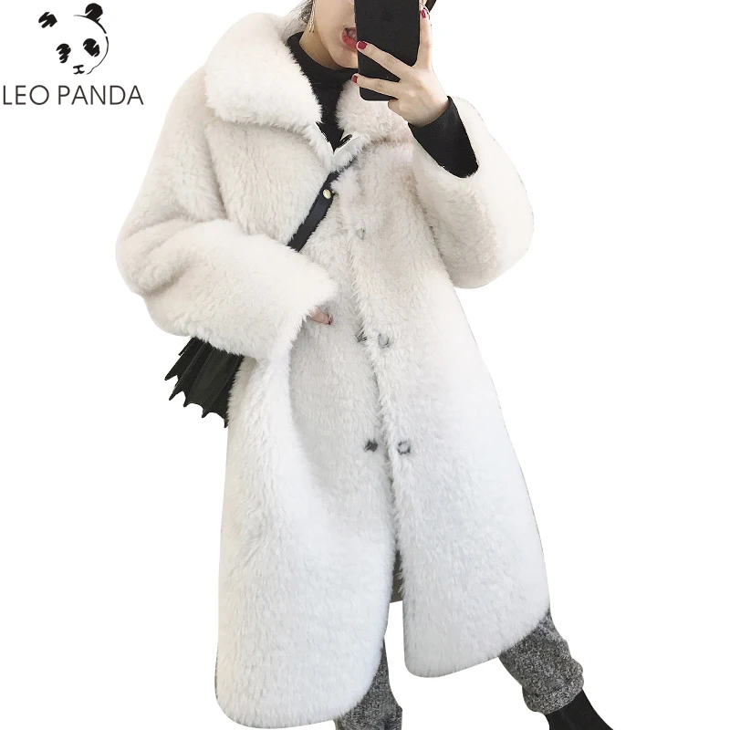 Новинка 2019 длинная парка пальто из натурального меха двухсторонняя Меховая