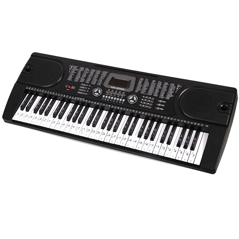Transparent Piano Stickers Music Keyboard Key Note Labels 54 61 88 Keyboards MC889 | Спорт и развлечения