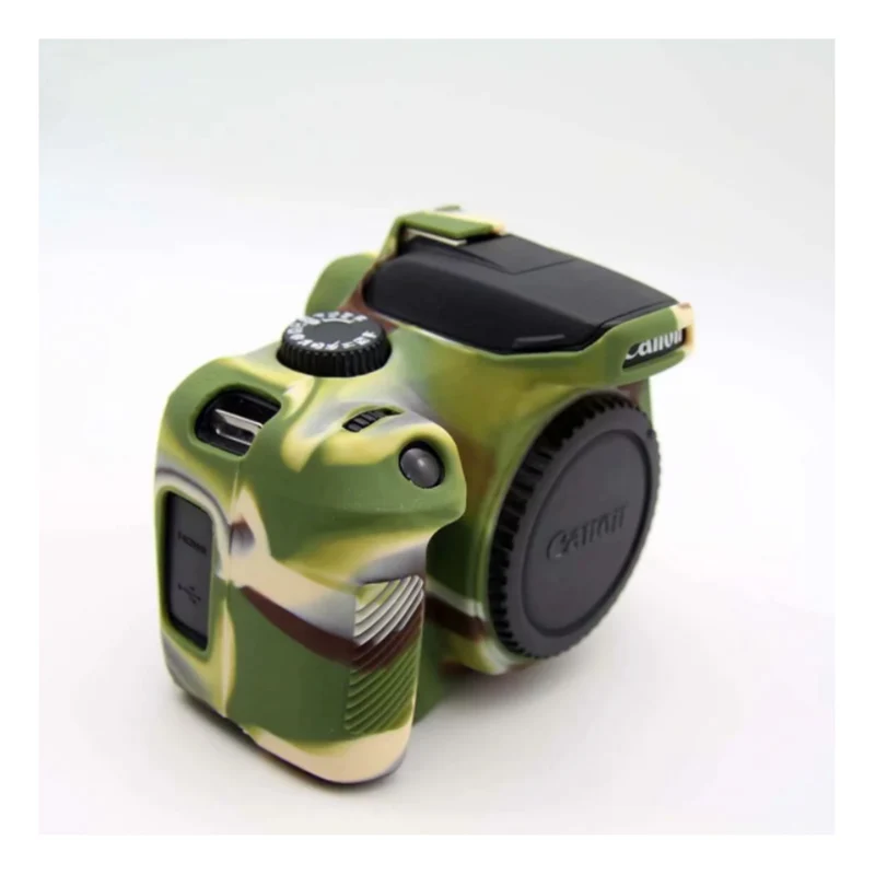 Силиконовый чехол для корпуса мягкая сумка камеры защитная рамка Canon EOS 3000D 4000D Rebel