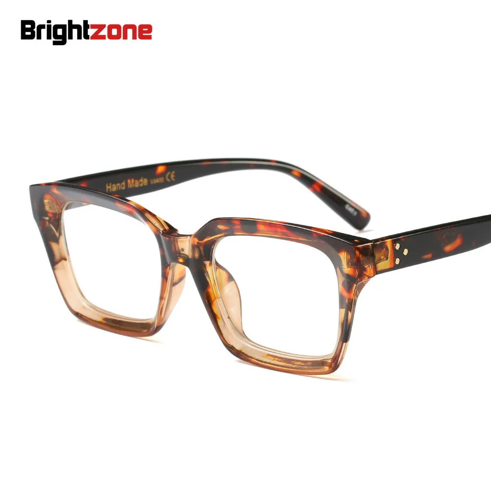Brightzone Plastic Unisex Myopia Glasses Restore Ancient Literature Korean Will Face Circle Concise Frame Tide Eyeglasses | Аксессуары