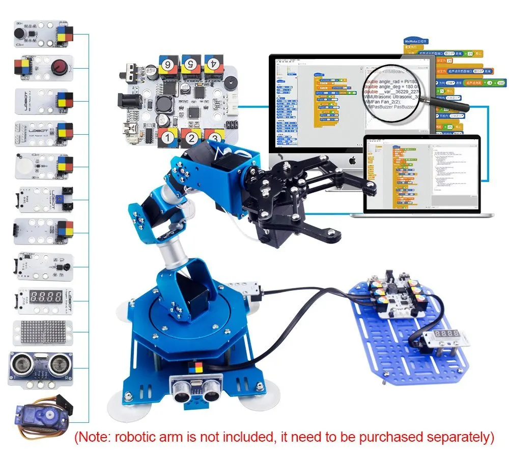 LOBOT робот рука мини сенсор доска комплект для XArm DIY модули RC части игрушки