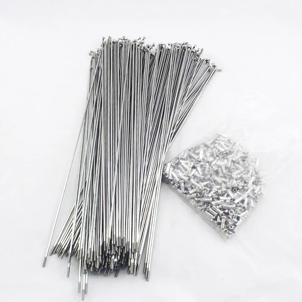 

wholesale 230-300 mm stainless steel mtb road bike spokers with blot
