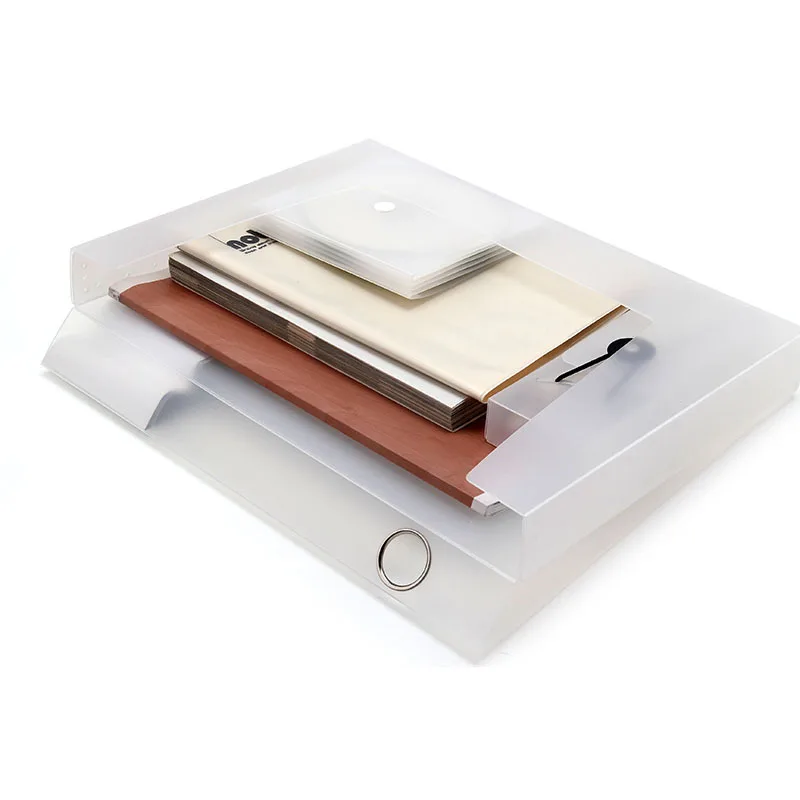 Папка для хранения данных Coloffice в японском стиле тонкая коробка файлов