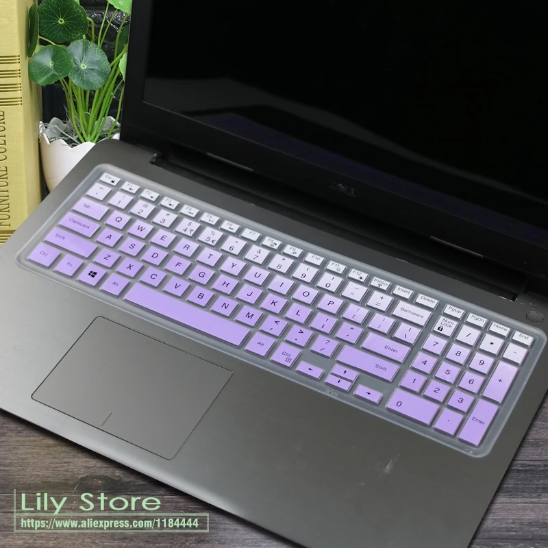fadepurple 15,6 17,3 дюймовый ноутбук Клавиатура Защитная крышка для Dell G7 7588 G7-7588/G3 3579 3779/G5 5587 G5-5587 игровой ноутбук серии - Цвет: fadepurple