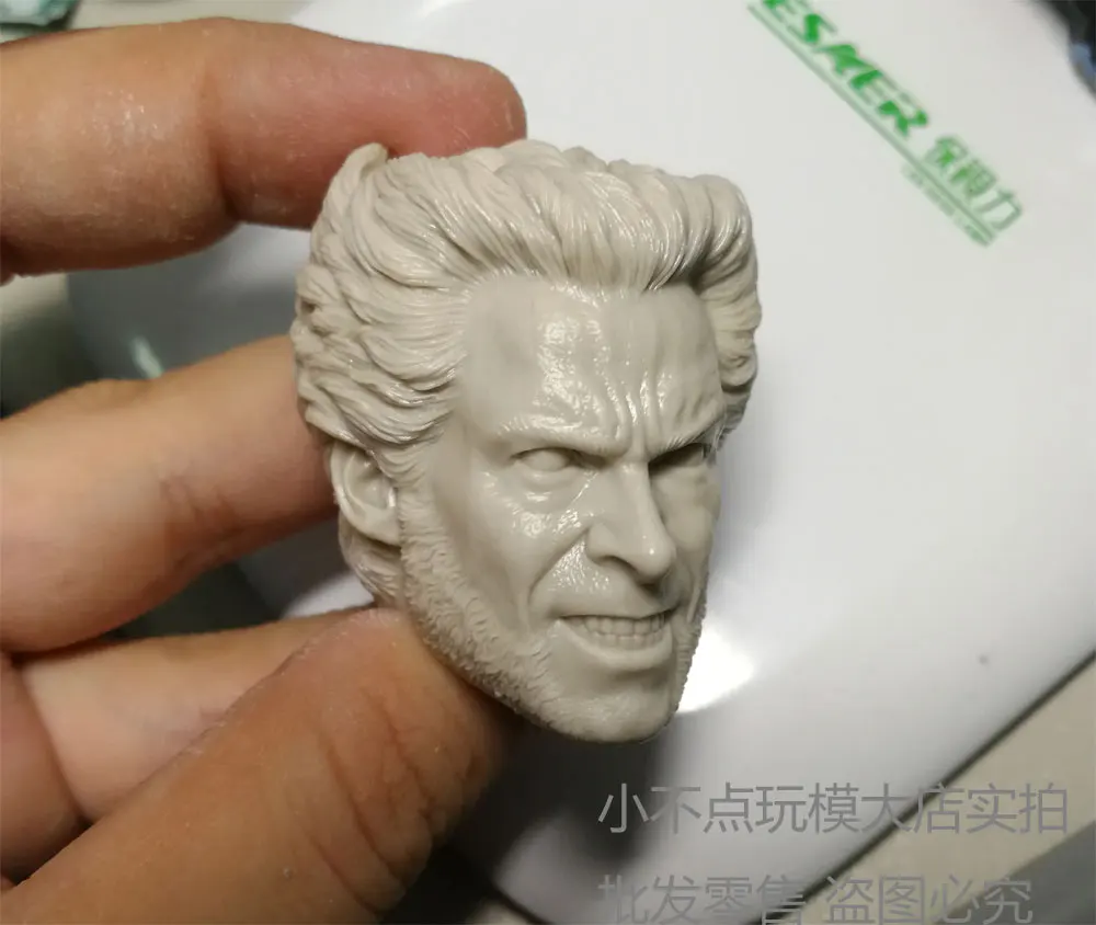 1/6 весы пустая голова Росомаха Хью Джексон скульптура X Men последний стенд