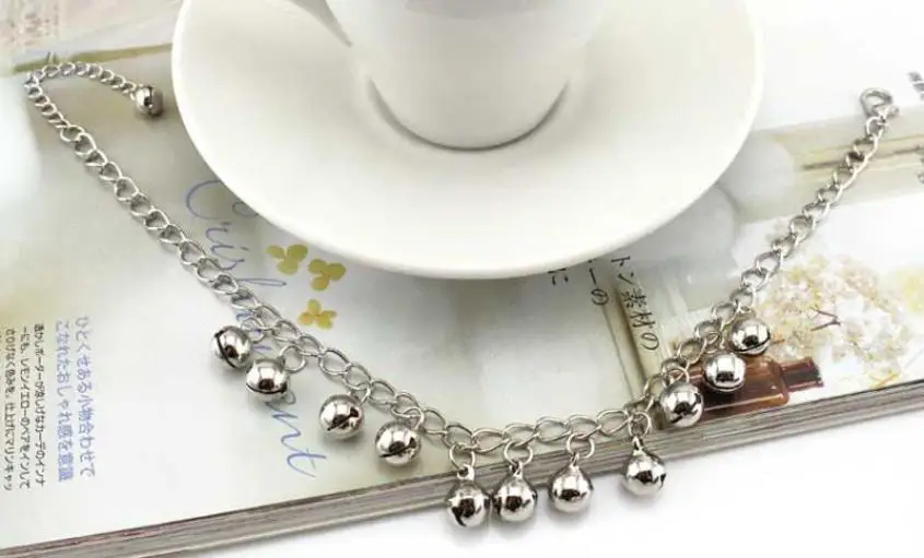 Bracelets On The Feet Silver Boho Beach Sandals Hot Women Bells Anklet Fashion Accessories Jewelry sale Wholesale 40p | Украшения и