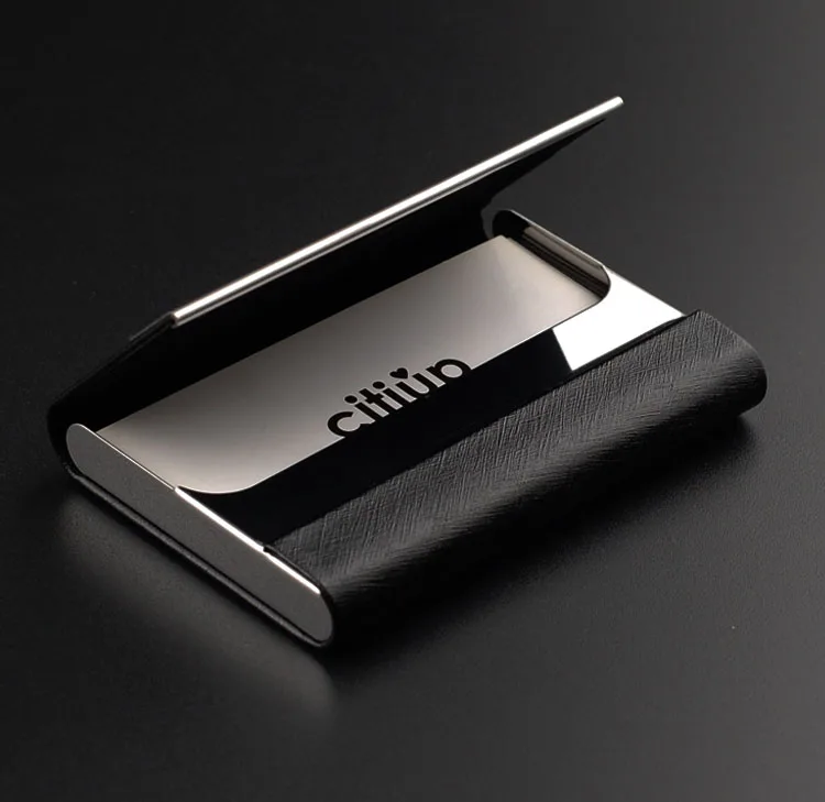 

Business Card Clip Men's Large Capacity Business Men Place Business Card Boxes With Personality Creative Simple Card Boxes Busin