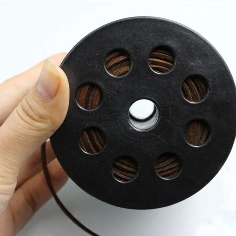 Бархатная коричневая веревка из искусственной замши 2 5 мм 3 метра| |