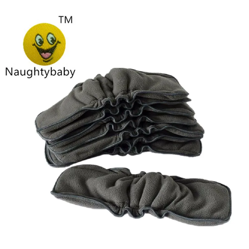 Бесплатная доставка вставки из бамбукового угля Naughtybaby с капюшоном 3 + 2 для