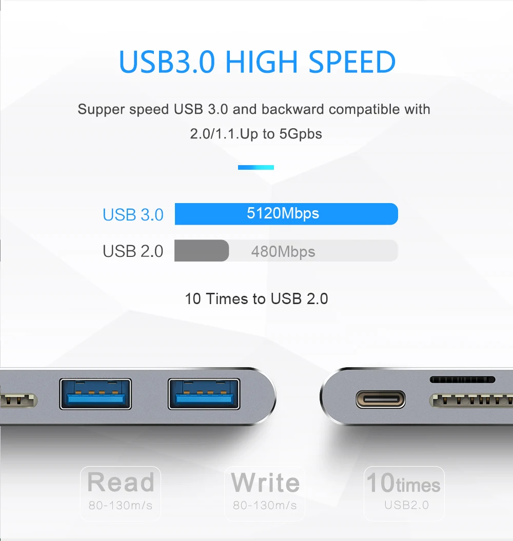 Rocketek Мульти usb type c 3,0 концентратор порт адаптер питания интерфейс сплиттер SD/TF кард-ридер для MacBook pro ПК Аксессуары для ноутбуков