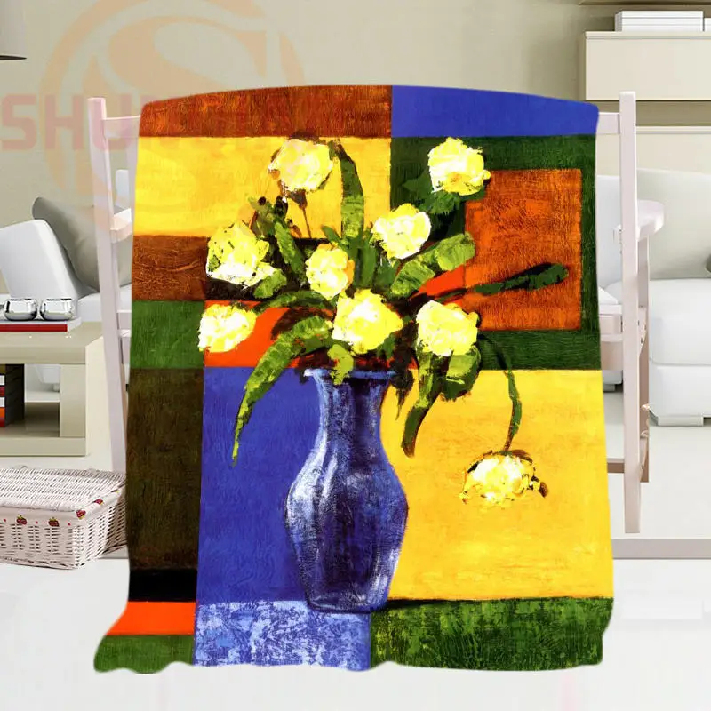 Offerte Custom Classica Pittura Gustav Klimt Coperta & 4 Morbido Falafel Decorazione Camera Da Letto 56x80 Pollici, 50X60inch,40X50inch T #909W!x21