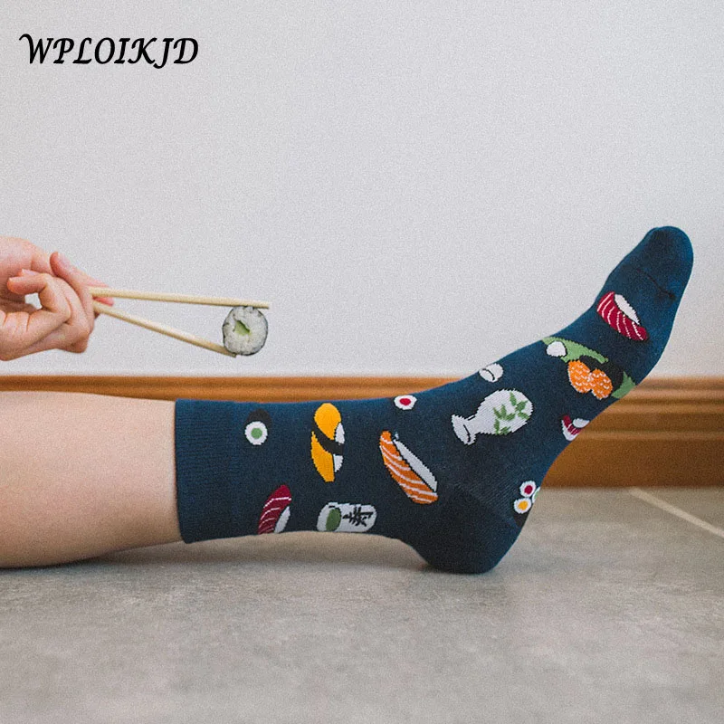 [WPLOIKJD] забавная креативная Harajuku суши с рисунком героев из мультфильма Носки в