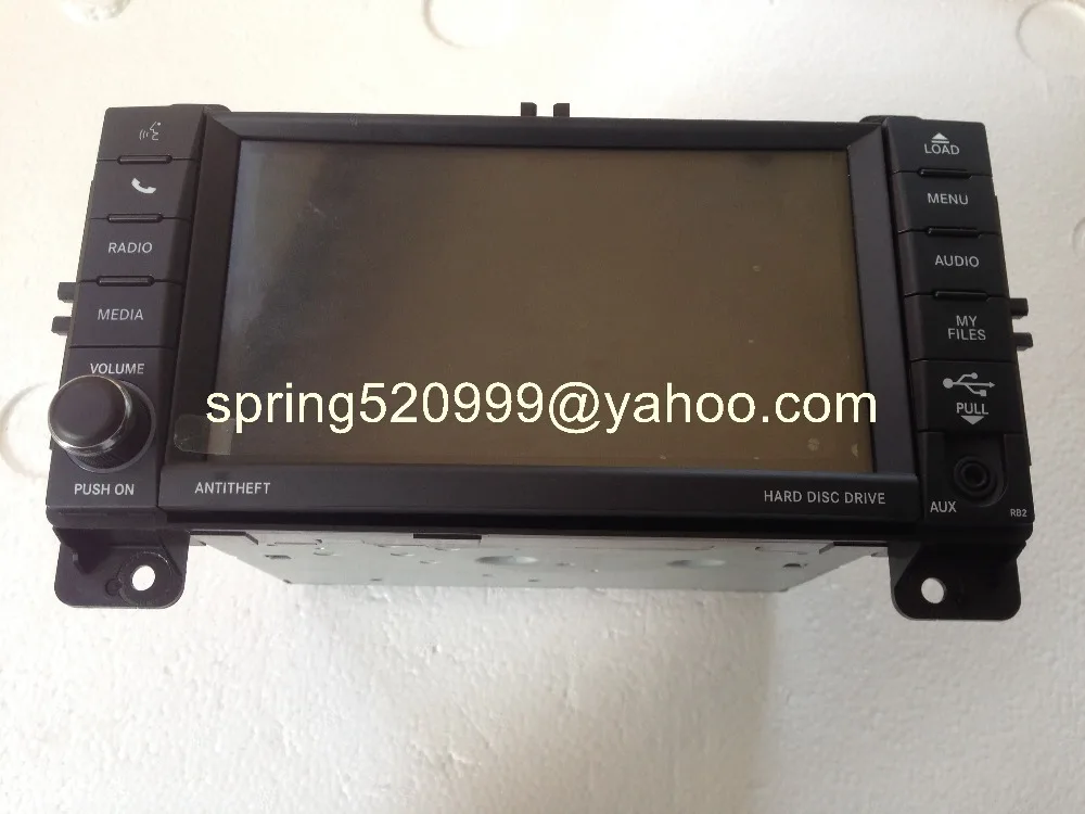 P05091332AC Chrysler Do & dge Одиночная аудиоголовка DVD с декодированием HDD жесткий диск MP3 AUX