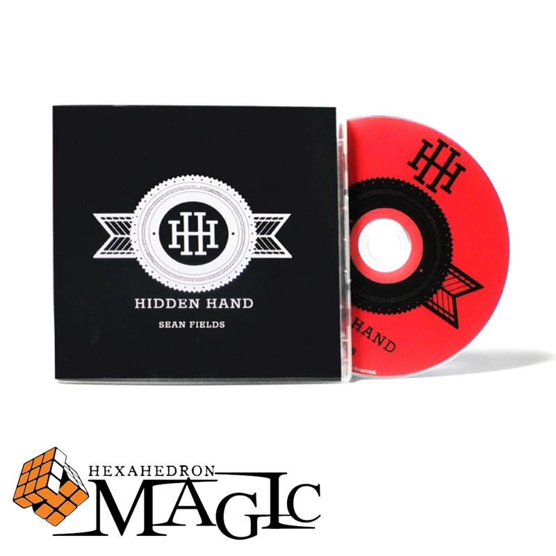 Новинка 2017 года Скрытая ручной (DVD и трюк) шоном полей DVD крупным планом карт Magic Trick