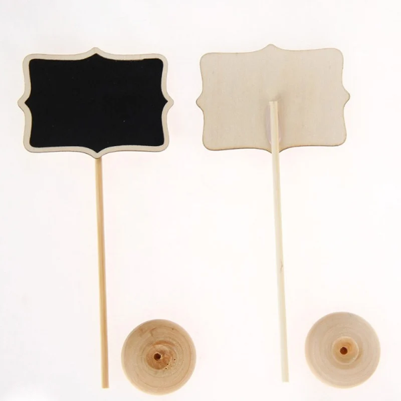 5 шт. деревянная мини-доска с подставкой | Дом и сад