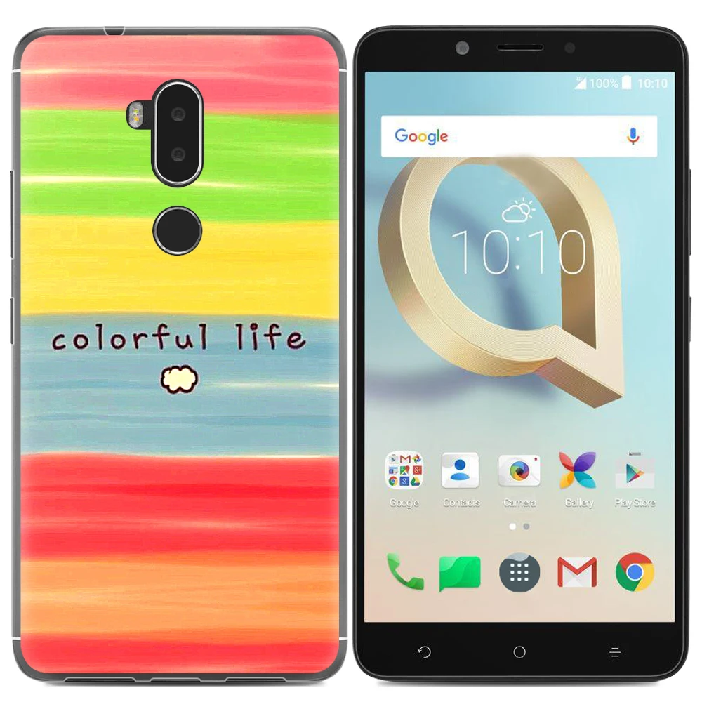 Чехол для телефона Alcatel Idol A7 5 дюйма высококачественный мягкий чехол из ТПУ с
