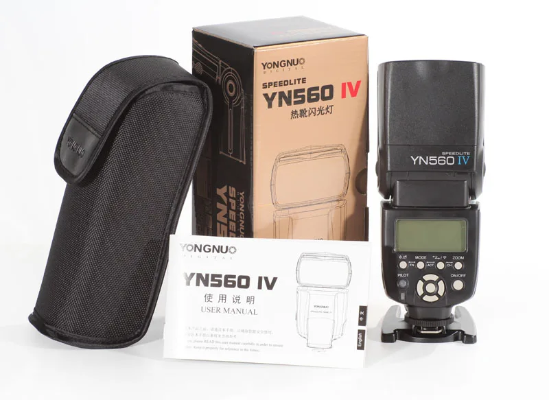 2 шт. YONGNUO YN560 IV YN560IV Универсальная Беспроводная вспышка Master Slave Speedlite для Nikon Canon Olympus