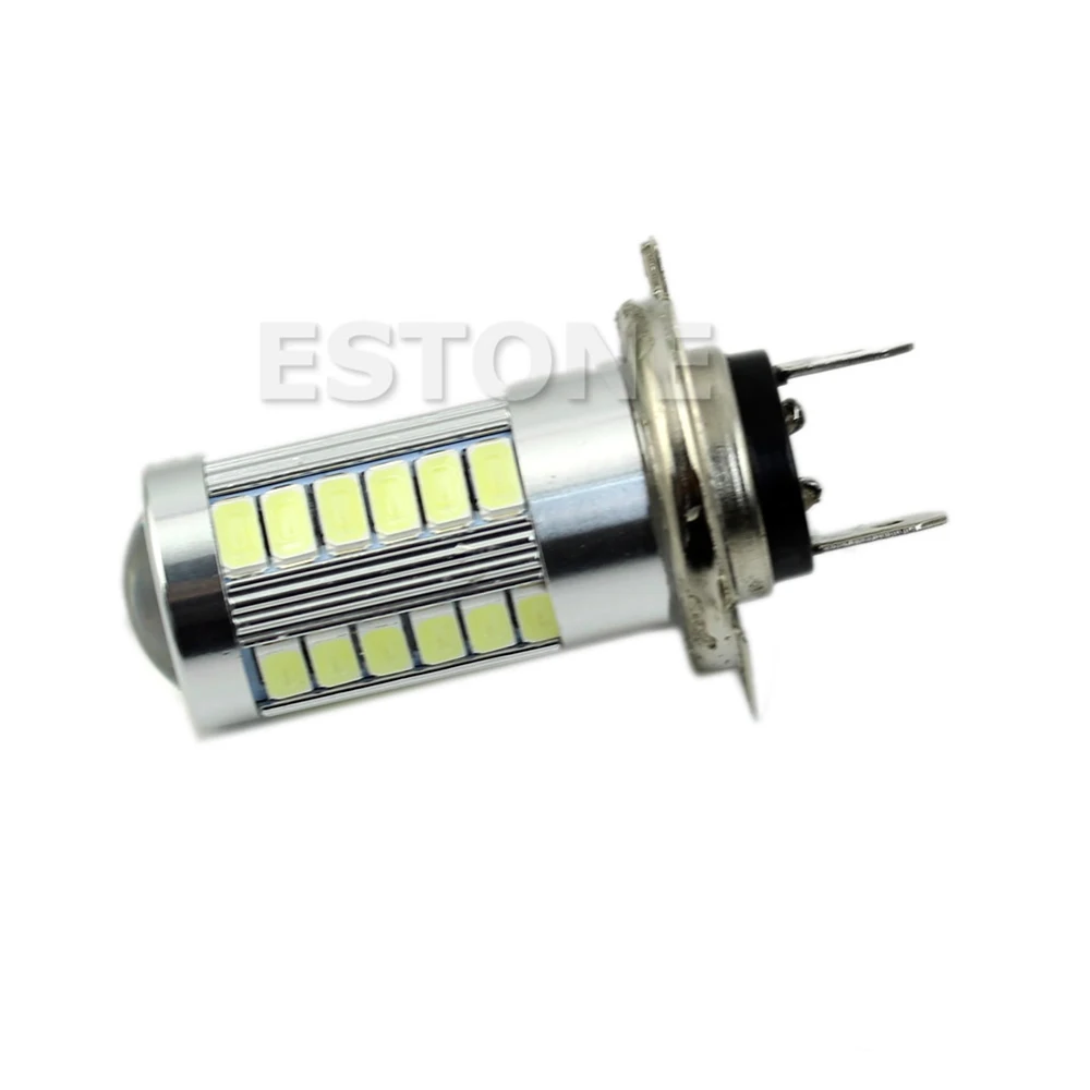 1Pc H7 Super Bright 12V 5630 SMD 33-LED Auto Car Fog Driving Light Lamp Bulb White | Автомобили и мотоциклы