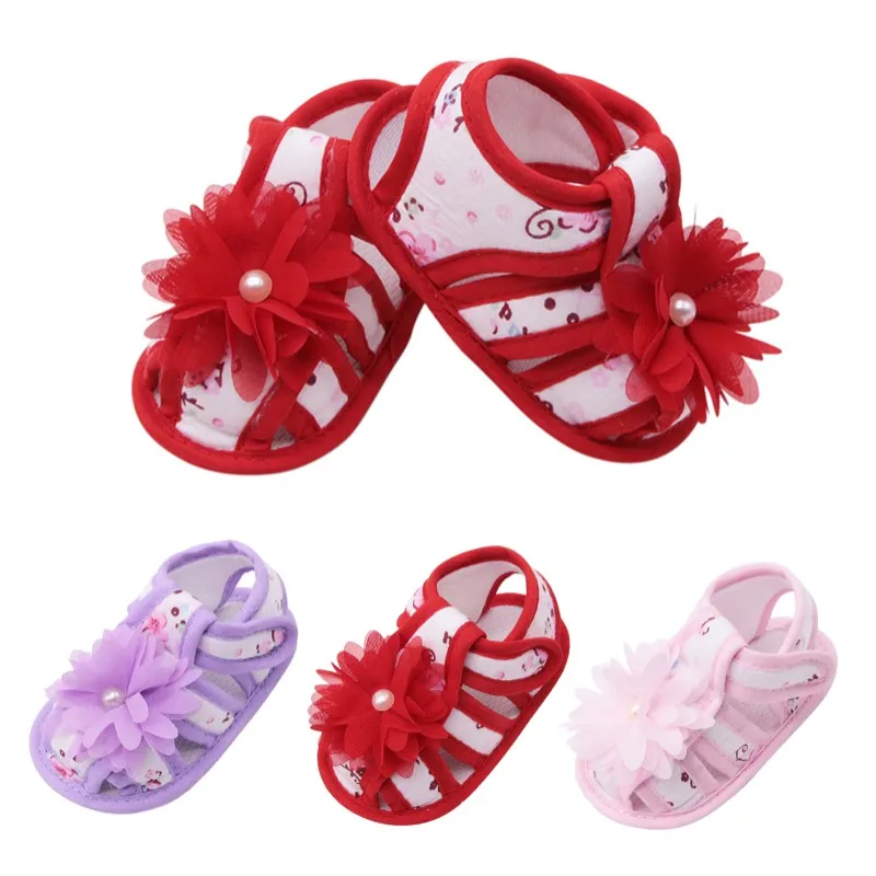 2019 summer baby shoes princess hollow sandals children comfortable canvas beach kids |