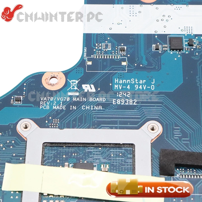 NOKOTION для acer aspire V3 771G материнская плата ноутбука GT640M graphics NBRYQ11001 NB.RYQ11.001 VA70 VG70