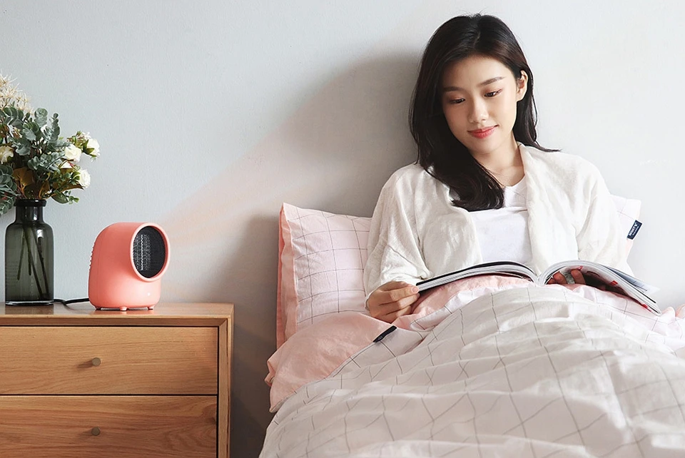 XIAOMI SOTHING, мини тепловентилятор, настольный теплый электронный обогреватель, милый маленький портативный обогреватель для зимы, дома, офиса