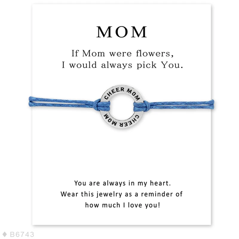 Надпись Cheer MOM, бейсбольный Софтбол, баскетбол, футбол, хоккей, волейбол, спортивные браслеты с шармами, женские и мужские ювелирные изделия, подарок