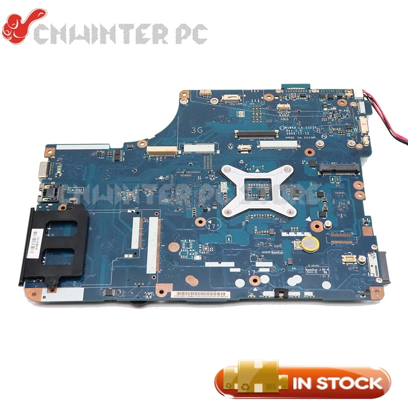 Материнская плата NOKOTION K000092510 для ноутбука Toshiba Satellite L500 L550 15 6 дюйма DDR3 бесплатное