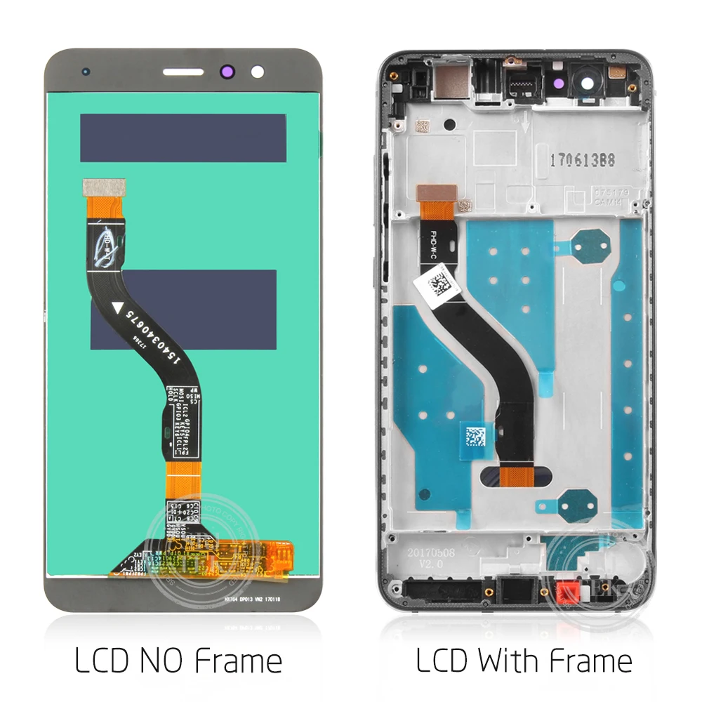 ЖК дисплей с рамкой для HUAWEI P10 Lite светодиодный экран 5 2 дюйма WAS LX1 LX1A LX2 LX3|Экраны