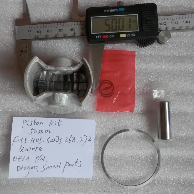 Поршень ASSY 50 мм подходит для бензопилы 66 268 комплект цилиндров поршень WIRST PIN CLIP AY