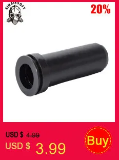 SHS 7075 алюминиевый ЧПУ встроенный одиночный уплотнительное кольцо Preventg герметичное уплотнение G36 сопло для страйкбола AEG Пейнтбол принадлежности для охоты
