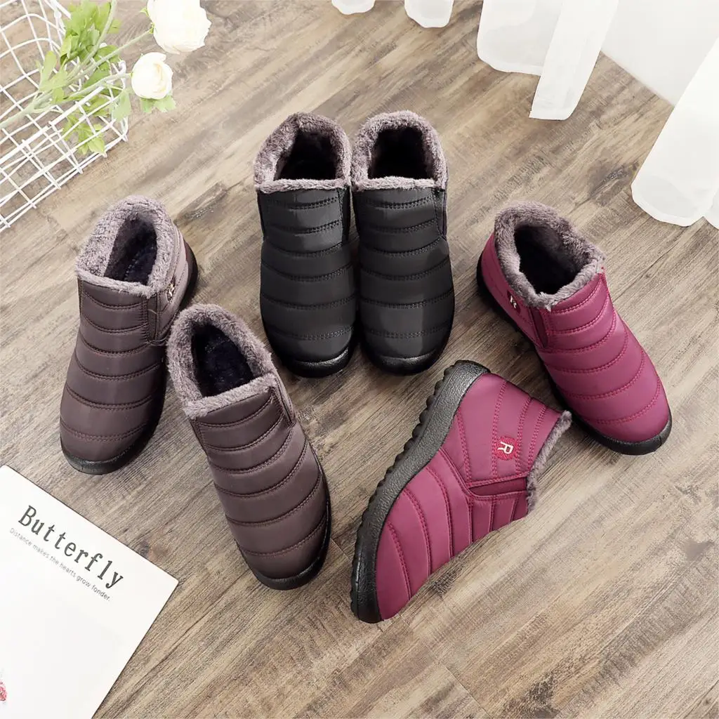 Женские зимние ботинки унисекс парные женская обувь до щиколотки новые модные