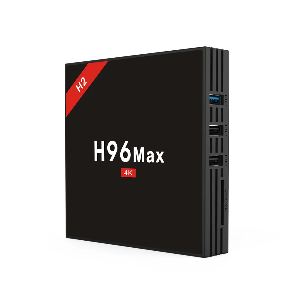 H96 MAX H2 Smart ТВ коробка RK3328 4 Гб Оперативная память 32 ГБ Встроенная телеприставке 100 м