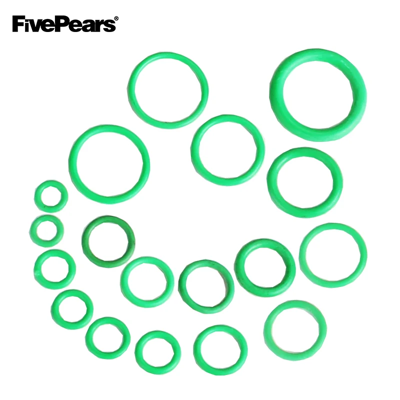 FivePears зеленые резиновые 270 шт./компл. хомут с круглым воротником для мальчиков и