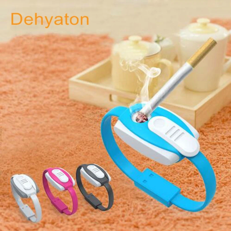Многофункциональный сигаретный браслет прикуриватель Dehyaton usb кабель для