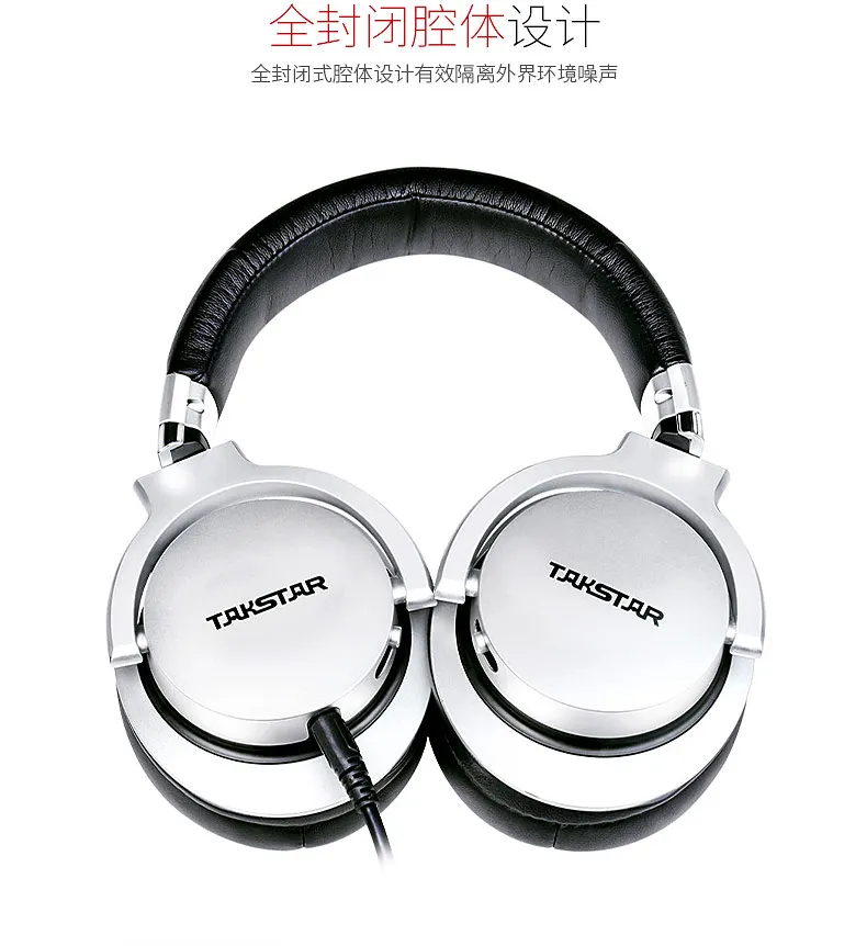Оригинальные Takstar PRO82/PRO 82 Стерео Динамические Hifi наушники регулируемые басы DJ гарнитура студийный мониторинг с чехол для переноски