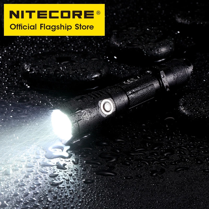 値段 Nitecore-戦術的な懐中電灯mh25gts,USB充電式,高輝度,長距離,自己防衛用,1800ルーメン