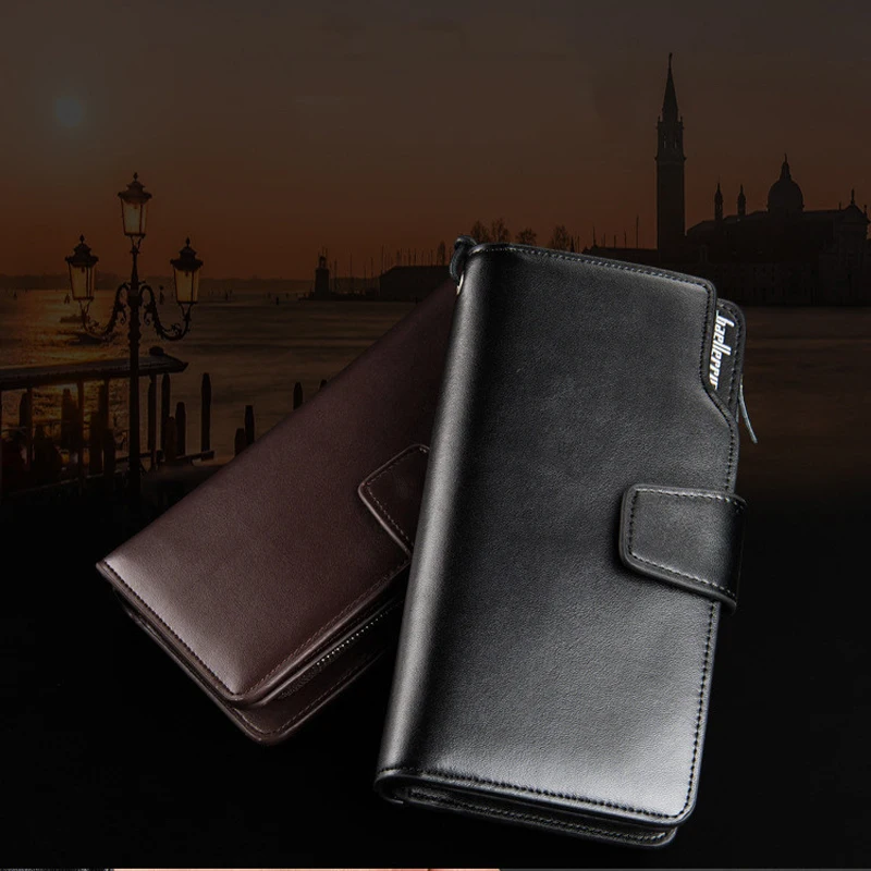 Baellerry Пояса из натуральной кожи кошелек Для мужчин бумажник Portefeuille Homme держатель